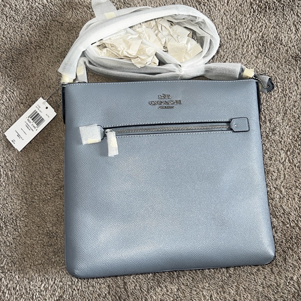 Brand New COACH Leather Crossbody